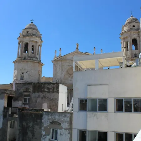 Encanto De La Catedral Ha Loft Cádiz Buitenkant foto